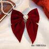 Veludo fita laço hairpin feminino backhead clip cocar Internet celebridade princesa meia gravata cabelo Ano Novo hairpin acessórios de cabelo