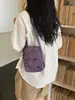 Bolso Cruzado Casual de Color Sólido Nuevo Bolso de Hombro de Moda para Mujer Bolso de Tela Versátil Repelente al Agua Ligero Bolso para Teléfono de Compras