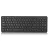Teclado USB con cable GKM520 para venta al por mayor, color chocolate, silencioso, para oficina, negocios, juegos, multimedia