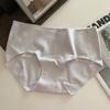 Ropa interior de algodón 7A antibacteriana con entrepierna extendida para niñas, ropa interior de algodón para mujeres, sin costuras, de cintura media, para damas, talla grande de algodón para bebés, venta al por mayor