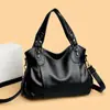 Bolso de Mano de Mujer Retro de Alta Gama Transfronterizo, Bolso de Hombro, Bolso Cruzado, Versátil y Moderno, Gran Capacidad, Bolso de Mamá de Cuero Suave