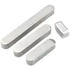 Chave Chata de Aço Inoxidável 304 com Cantos Arredondados Tipo A Pino de Chave Chata Pino de Chave Quadrado Material Gb1096/Tipo A Quadrado Material M5M6M8M10M12