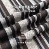K2366 Camiseta Básica Rayada Vintage de Cuello Redondo para Mujer, Camiseta Holgada y Adelgazante para Primavera y Otoño, Suéter Casual de Punto con Mangas Largas