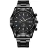 2025Reloj de Cuarzo Popular Simple y Elegante para Hombre Esfera Grande Luminoso Reloj para Hombre Entrega Directa del Fabricante