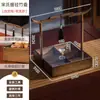 Prato de Frutas Estilo Retro Chinês Porta Sementes de Melão Doces Prato de Celebração de Casamento Mesa de Centro Prato Compartimentado de Ano Novo Lanches para Chá Caixa de Lanches