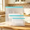 Saco hermético para conservação de alimentos, saco transparente para alimentos com zíper e design alargado, saco doméstico para armazenamento de grãos na geladeira