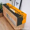 Camino de mesa de Halloween transfronterizo de nuevo estilo con un toque de alta gama, Tela colgante para fiesta navideña, Banderín de decoración para mesa de comedor de sala de estar, Personalización al por mayor