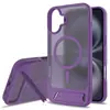 Funda de Teléfono con Soporte Magnético Dos en Uno Adecuada para Apple 16Plus 16Promax Cubierta Protectora Venta al por Mayor de Comercio Exterior