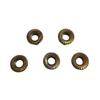Tuerca de Brida de Color Zinc, Tuerca Hexagonal de Brida, Tuerca Dentada, Tapa de Tornillo de Bloqueo Antideslizante con Almohadilla M3-Mm12