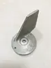 Ánodo de bloque de zinc anticorrosión para motor fueraborda, 15-60-115-140-300 caballos de fuerza, soporte de ángulo del timón, mecanismo de elevación