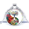 Colar de fofoca Yin Yang Preto e Branco feminino all-match pedra do tempo pingente Taiji borboleta moda corrente de suéter joia atacado