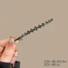 Pinzas para el Cabello con un Toque de Lujo, Exquisitos Accesorios para el Cabello, Pinzas Laterales Brillantes con Pedrería para Flequillo, Pasadores, Pinzas de Moño, Adornos para el Cabello