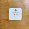 Aretes y Tarjetas para Aretes al por Mayor Hechos a Mano con Amor Cartón Joyería Collar Banda de Goma Empaque Tarjeta