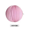 Decorações de Quarto de Casamento Lanternas de Bola de Melancia Decoração de Fundo de Casamento e Noivado Lanternas Decoração de Festival em Shopping Lanternas de Bola de Favo de Mel