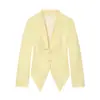 Atacado de Moda Feminina Transfronteiriça 2026 Primavera Novo Estilo Europeu e Americano Blazer Elegante de Manga Longa Slim Fit