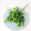 Planta Verde Simulada Grande Flor de Eucalipto Flor Mesa Flor Flor Arranjo Decoração Plástico Falsa Flor Planta Parede Combinando Material Lysimachia castanha