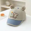 2026 Nuevo Estilo Gorra de Béisbol para Bebé Oso Osito Estilo Urbano Gorra Infantil Sombrero de Sol de Verano Exportación