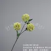 Bola de flor de diente de león artificial de 3 cabezas, adecuada para decoraciones de bodas, arreglos de pasillo, arreglos florales de suelo y decoración del hogar/sala de estar; flores de seda