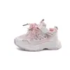 Zapatillas deportivas transpirables para niños, nuevo modelo primavera 2026, zapatillas de running para exteriores para niños y niñas, versátiles zapatillas de papá para el día a día