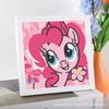 Novo Adesivo de Diamante diy Alvenaria Feita à Mão com Moldura Pônei Polly Ponto Pintura de Diamante Crianças Atacado Fábrica Completa Biqi