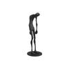 Decoração Escultura Geométrica Abstrata Minimalista Moderna de Ferro Fundido para Corredor Sala de Estar Hotel Quarto Modelo Decoração de Casa