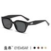 Óculos de Sol Gm 2024 Novos para Mulheres Estilo K Tendência High-End Celebridade da Internet Óculos Estilosos de Rua Óculos de Sol Gatinho Retrô