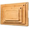 Cozinha de bambu tábua de cortar tábua de cortar jogo de três peças produtos de bambu produtos de cozinha de bambu mesa de corte de bambu conjunto de papel colorido