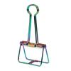 Clips para Carpetas Huecos Antióxido Electroplateados de Metal Clips para Diarios Documentos Clips Huecos Multicolor Fábrica en Stock