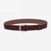 En stock Cinturón Artístico Retro para Mujer Mate de Alta Gama Piel Genuina Versátil para Jeans Cinturón Decorativo Personalización para Mujer
