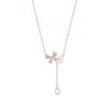 Colar Borboleta com Franja de Prata Esterlina S925 Feminino Corrente Clavicular Borboleta Luxo Acessível Presente de Dia dos Namorados Chinês de Alto Nível para Namorada