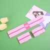 Juegos de Jardín de Niños Set de Banda para el Cabello y Muñequera Accesorios para el Cabello para Actuación de Baile Infantil Azul Diadema de Bola Pulsera Delgada Moda