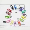 Hebilla de Puerta de Aleación de Zinc Pintada de Colores Caramelo Hebilla para Perro Hebilla Colgante Llavero Hebilla de Camarón Colgante para Joyería DIY Venta al por Mayor