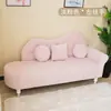 Sofá de tela para apartamentos pequeños, sala de estar moderna simple, vivienda de alquiler, tienda de ropa, chaise longue, sofá pequeño de dos plazas para dormitorio