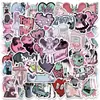 Una variedad de pegatinas retro y2g dulces geniales estilo Milenio chica kawaii graffiti equipaje Computadora pegatinas para teléfono móvil