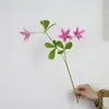 Ramas de Flores de Gardenia Artificiales para Decoración de Hogares Modernos, Salas de Muestras, Diseño de Bodas en Hoteles y Decoración - Venta al por Mayor desde el Fabricante