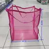 Bolsa de Playa Gran Capacidad Malla Bolsa de Almacenamiento de Juguetes Multifuncional Viaje Portátil Traje de Baño Hueca Bolsa de Almacenamiento Venta al por Mayor