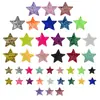 Lentejuelas de Punto Estrella Toalla Tela Bordada Pegatinas Forma de Corazón Letra Parche para Ropa Accesorios de Ropa Pegatinas DIY