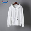 Suéter fino de modal Marca de moda Terry color liso manga larga para hombre y mujer sudadera con capucha lisa para bricolaje sudadera deportiva