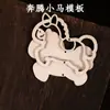 Accesorios de Imán para Refrigerador Hechos a Mano con Bordado Dai, Brocado Song, Marco de Fotos Redondo Tie-Dye DIY, Montaje Cuadrado, Marco de Madera de Tres Capas para Bordado