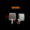 Acessórios para Trilho de Cortina Estilo Novo e Antigo Fivela de Plástico Trilho Reto Trilho Quadrado Tampa de Extremidade Rolha de Extremidade Rolha Espessada Rolha de Abertura Rolha em Ambas as Extremidades