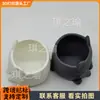 Novo produto transfronteiriço: Vaso de flores pequeno fofo em formato de gato, impresso em 3D, para decoração de jardim e vaso de suculentas para mesa de escritório