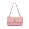 Bolso de Noche Nuevo de Alta Calidad para Mujer, Bolso de Hombro Versátil con Solapa de Moda Transfronteriza, Bolso de Cadena, Bolso Cruzado de Estilo Simple