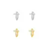 Pendientes de Cruz Brillantes Incrustados con Diamantes de Plata de Ley S925, Modernos, Exquisitos, a la Moda, Versátiles, Pendientes de Lujo Ligero, Pendientes para Hombres y Mujeres