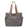Bolsa de Lona de Gran Capacidad para Mujer 2025 Nuevo Estilo Casual Versátil Bolso de Mano Bolso Tote para Viajes al Trabajo Bolso de Hombro Único Cruzado de Cuerpo de Moda