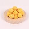 16mm,20mm comércio exterior cor gancho de mão lã contas bola de algodão bola tecida contas bola decorativa faça você mesmo mão com miçangas