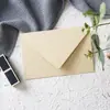 Obrigado pelo cartão de aniversário da mãe do professor cartão de Dia dos Namorados escrito à mão cera de laca de fogo envelope com padrão de linho