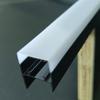 Luminária de laminado plástico cartão único luminária de gabinete de banheiro de plástico cartão duplo de plástico barra de luz dura luminária de gabinete de banheiro totalmente plástica luminária de laminado totalmente plástica