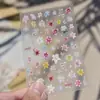 Adesivos Tomoni finos e flexíveis para nail art, novo papel de transferência vintage com alto apelo estético, adesivos de transferência de boneca de pano pequena estilo antigo