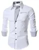 Camisa de manga larga juvenil con diseño de parche a rayas de AliExpress y eBay para primavera y verano de 2021, versión coreana para hombre.