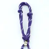 25cm Miumiu Corda Nó de Diamante Artesanal Colorido Corda de Pular Chaveiro Pingente Decorativo para Mochila Corda